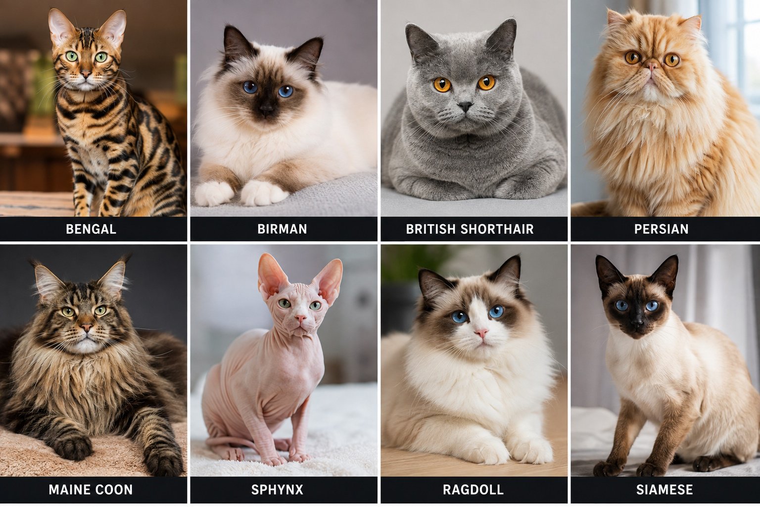 Best Pedigree Cat Breeds in South Africa: Complete 2026 Guide